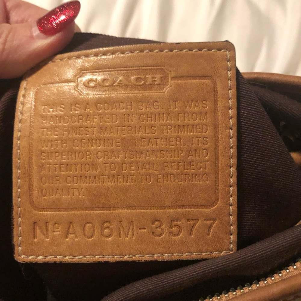 Authentic Coach Small Hobo Purse - Picture 4 of 4